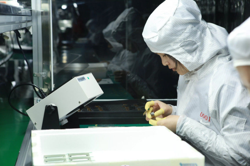 HuaXin display Technology  Co.,Ltd производственная линия завода